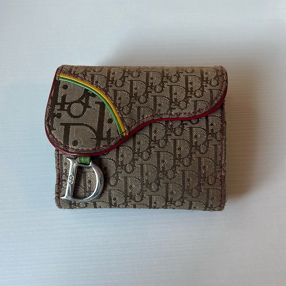 Christian Dior Saddle wallet